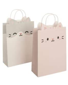 Bolsas papel regalo gatos