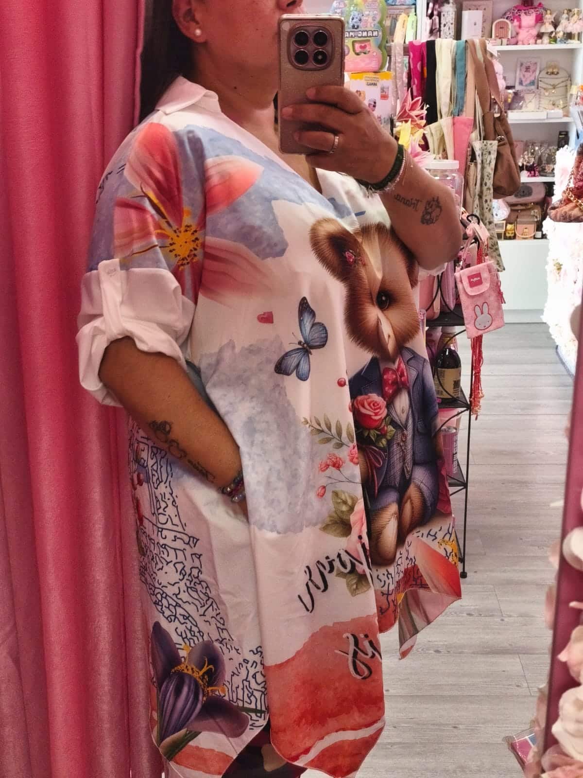 Vestido o camisa curvy osito - Imagen 3