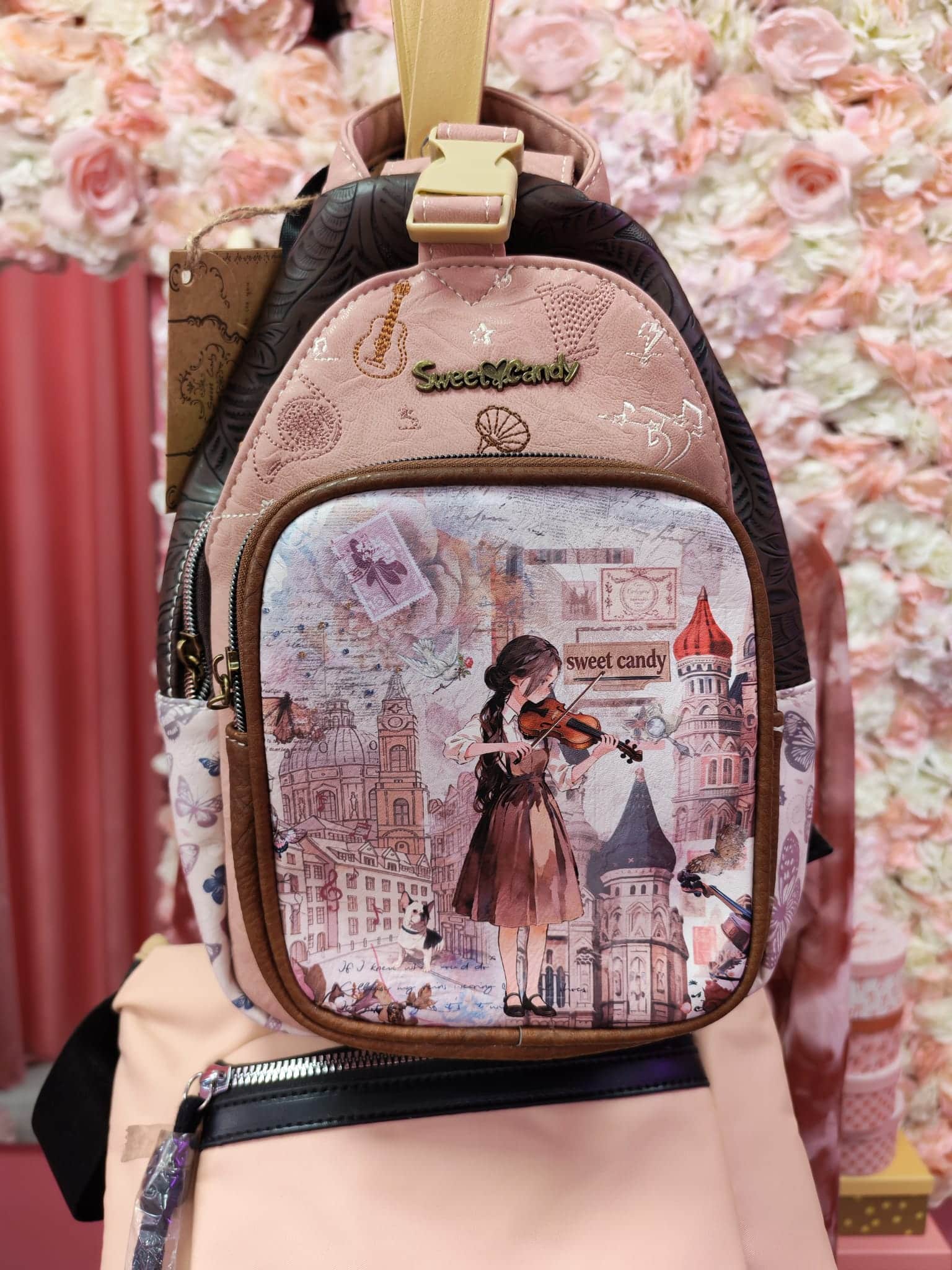 Mochila antirrobo Sweet Candy violinista
