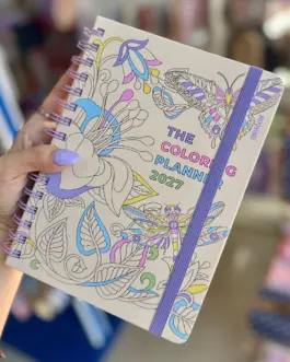Agenda semana vista mooving coloring planner