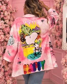 Chaquetas curvy Snoopy