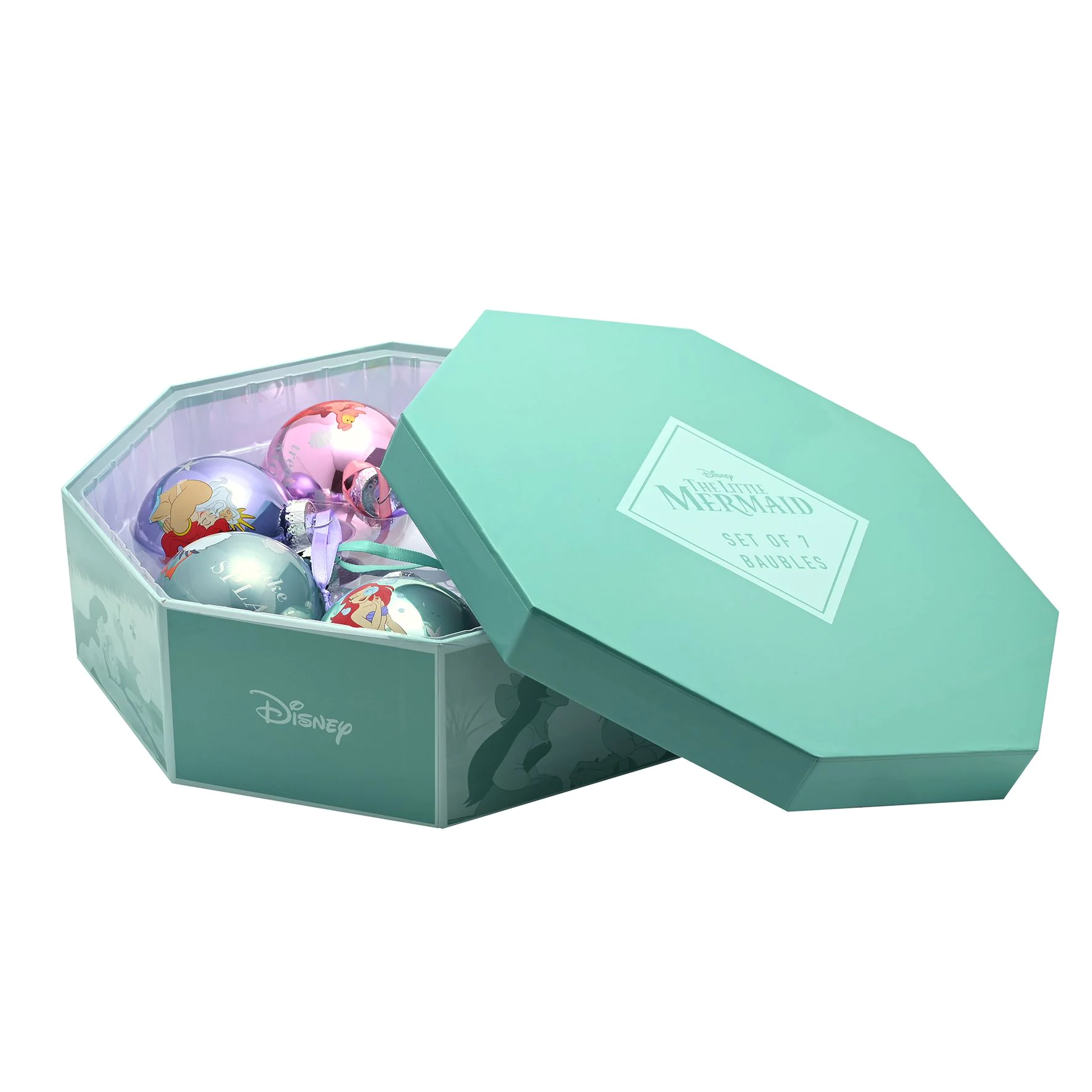 Caja bolas de navidad La Sirenita - Imagen 3