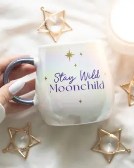 Taza iridiscente Stay Wild Moonchild