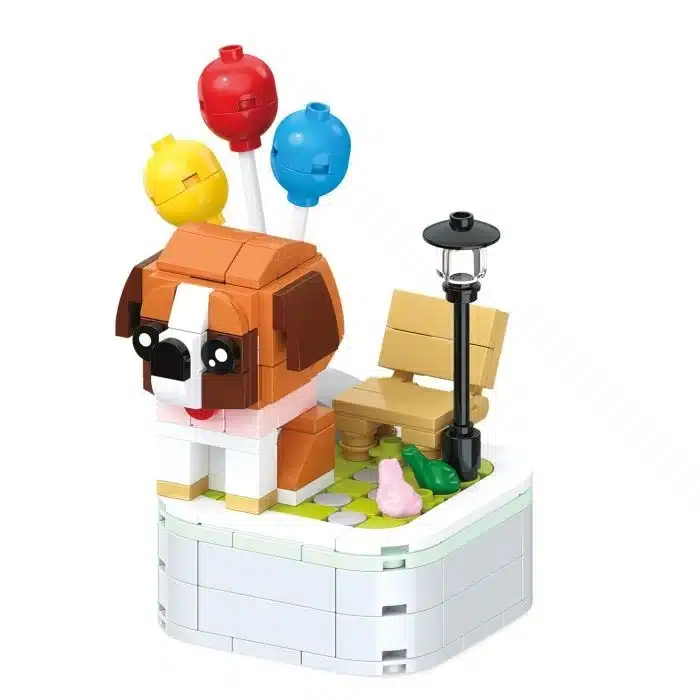Perro de bloques de construcción - Imagen 4