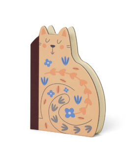 Cuaderno decorativo silueta gato
