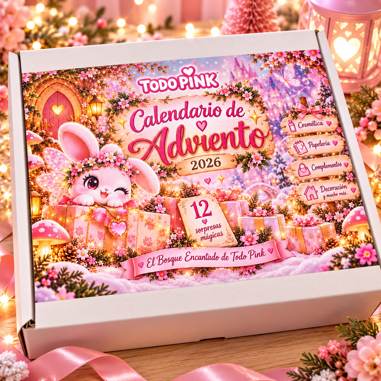 (PREVENTA) Calendario de Adviento PINK 2026
