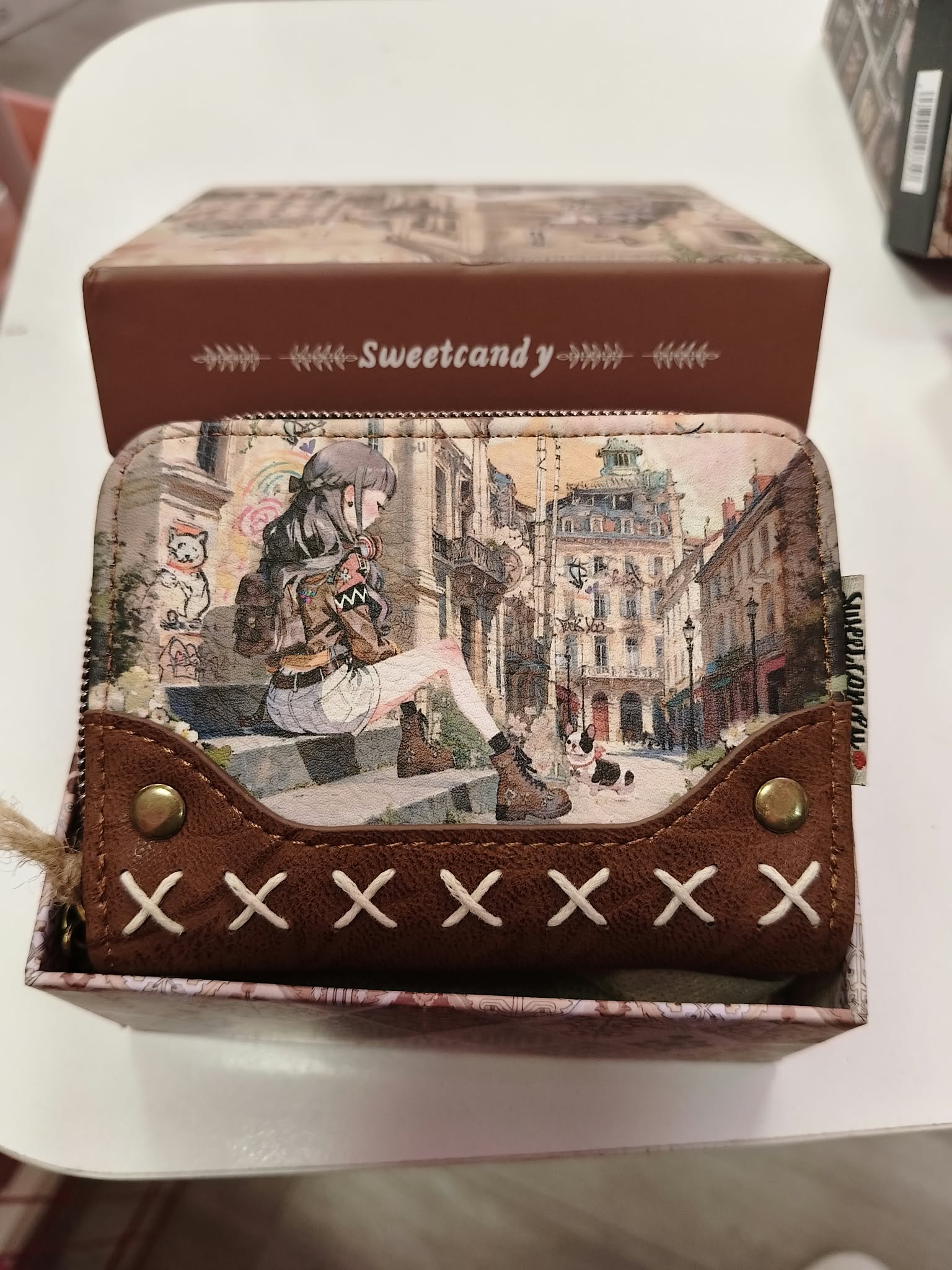 Cartera en caja decorativa Sweet Candy - Imagen 7