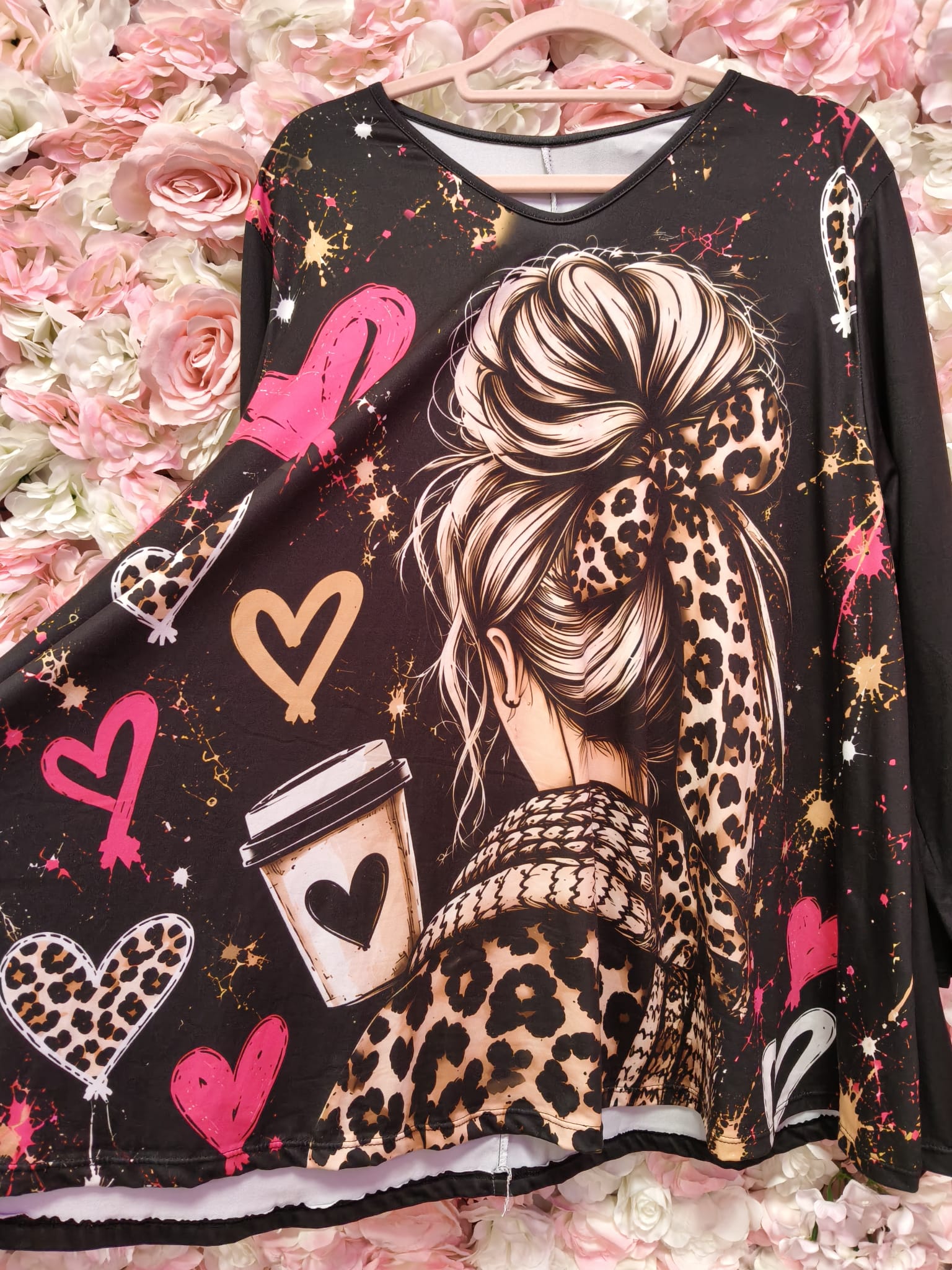 Camiseta niña leopardo - Imagen 3