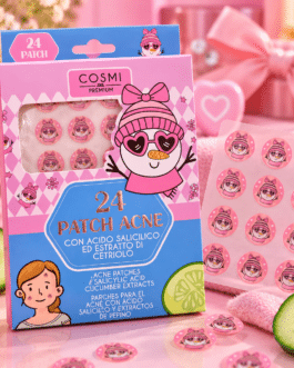 Parches acné navideños