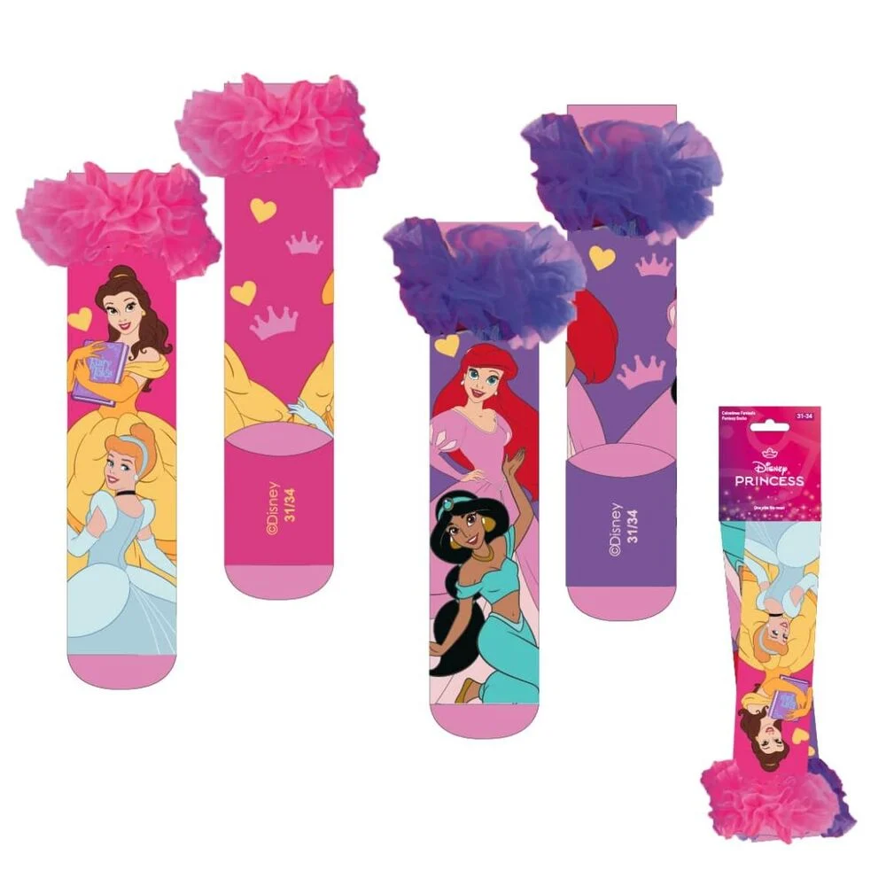 Calcetines princesas Disney con tul