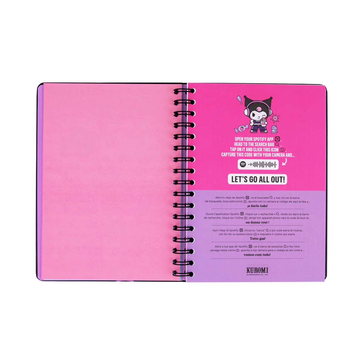 Agenda Mr Wonderful Kuromi - Imagen 3