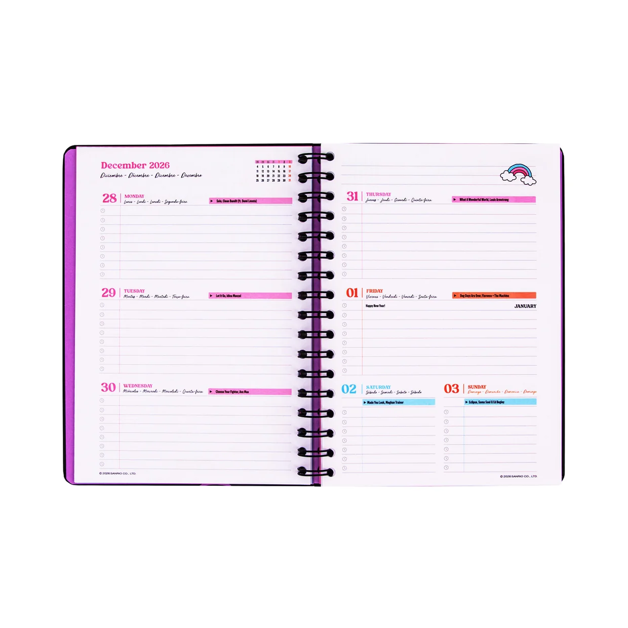 Agenda Mr Wonderful Kuromi - Imagen 6
